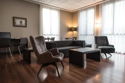 Zona de estar de Hotel Terradets