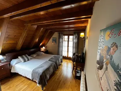 Cama o camas de una habitación en Hotel Ço De Pierra