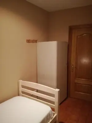 Cama o camas de una habitación en Balcón curva de Estafeta - Centro