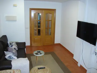 Una televisión o centro de entretenimiento en Balcón curva de Estafeta - Centro