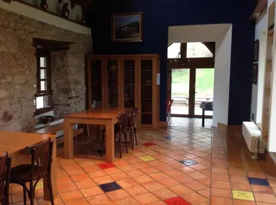 Zona de estar de Casa Rural Roncesvalles