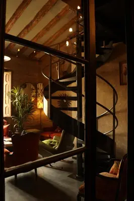 Zona de estar de Apartamentos Basilicus