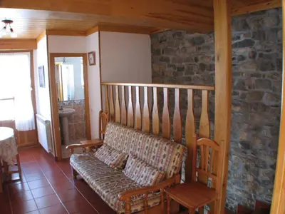 Zona de estar de Casa Rural López Ordesa
