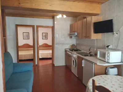Una cocina o zona de cocina en Casa Rural López Ordesa