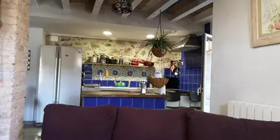 Una cocina o zona de cocina en Cal Camilo