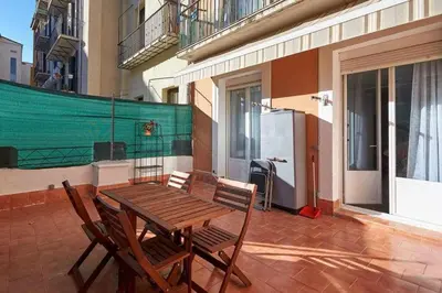 Un balcón o terraza de Apartamento Ayla San Fermín