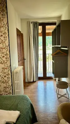 Una cocina o zona de cocina en Leyendas Del Pirineo