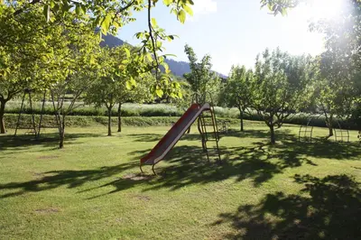 Jardín al aire libre en Hotel Casa Estampa