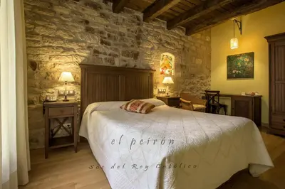 Cama o camas de una habitación en El Peiron