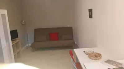 Una televisión o centro de entretenimiento en Cal Jordi, Fulleda