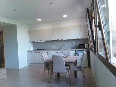 Una cocina o zona de cocina en Cal Jordi, Fulleda