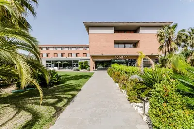 Jardín al aire libre en Crisol La Selva