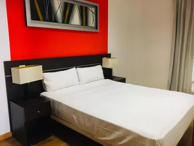 Cama o camas de una habitación en Casa Palacio de los Sitios