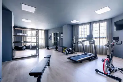 Gimnasio o instalaciones de fitness de Pamplona Catedral Hotel