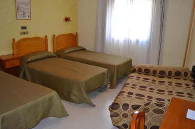 Cama o camas de una habitación en San Marcos