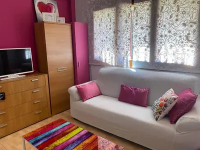Zona de estar de Apartamentos Alcañiz, Ana