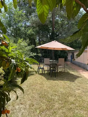 Jardín al aire libre en Casa Juanantonio