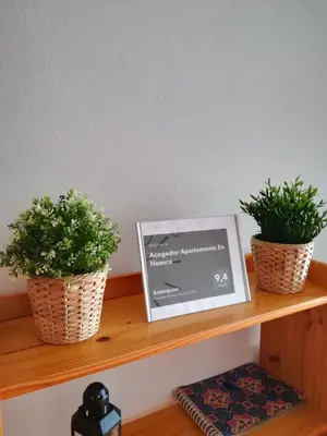 Plano de Acogedor Apartamento En Huesca