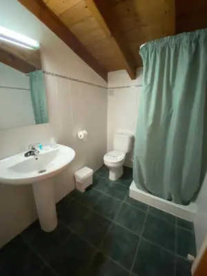 Un baño de Bilanayur