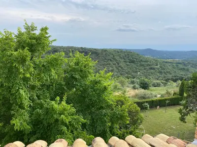 Paisaje cerca de esta posada u hostería