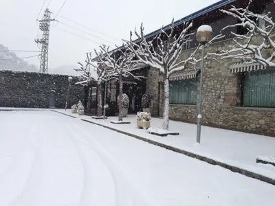 Hotel La Seu en invierno