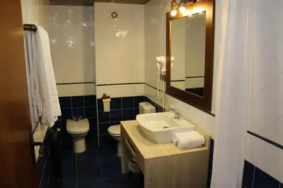 Un baño de Hostal del Senglar