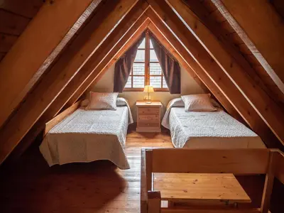 Cama o camas de una habitación en Peira Blanca Hotel Gastronómico