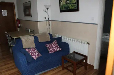 Zona de estar de Apartamento Rural Oizalde