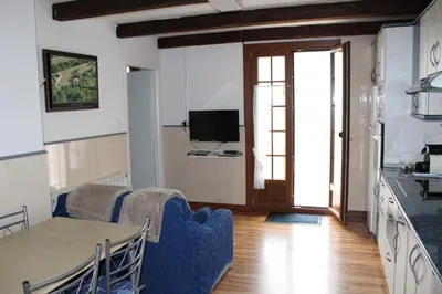 Una cocina o zona de cocina en Apartamento Rural Oizalde