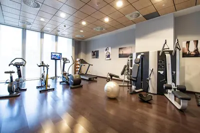 Gimnasio o instalaciones de fitness de Hotel Diagonal Plaza