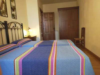 Cama o camas de una habitación en El Diezmo 2
