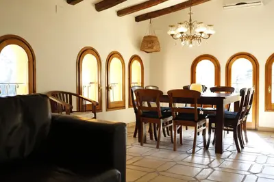 Zona de estar de Casa Argentera