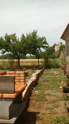 Jardín al aire libre en Antiguo Molino de Aceite de Alforque
