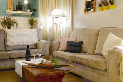 Zona de estar de PERIQUiNA CASA RURAL CON ENCANTO