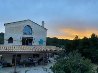 Amanecer o atardecer desde the country house o alrededores