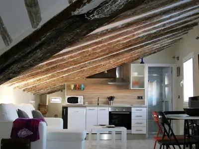 Una cocina o zona de cocina en 18 Torres