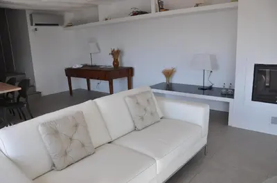 Zona de estar de Apartamentos Las Moradas