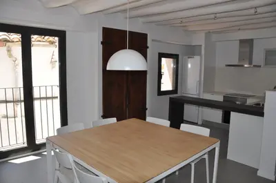 Una cocina o zona de cocina en Apartamentos Las Moradas