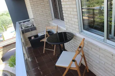 Un balcón o terraza de Tudela y Bardenas a tus pies