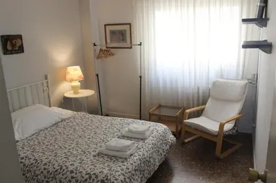 Cama o camas de una habitación en Tudela y Bardenas a tus pies