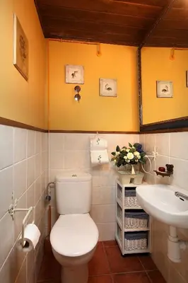 Un baño de Apartamento Amets de Aran