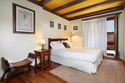 Cama o camas de una habitación en Apartamento Amets de Aran