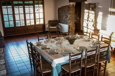 Zona de estar de Casa Parramon