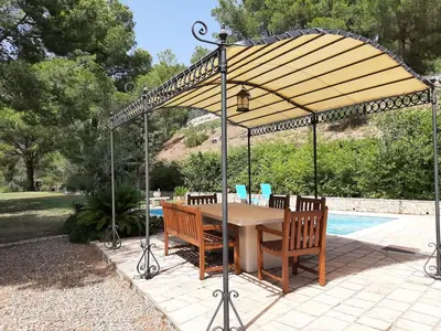 Piscina en o cerca de Villa Claudine