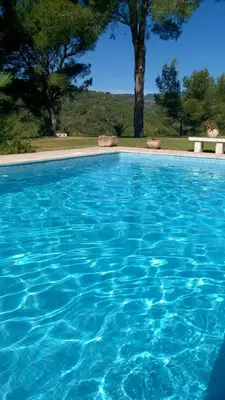 Piscina en o cerca de Villa Claudine