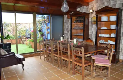Zona de estar de Casa Escosa