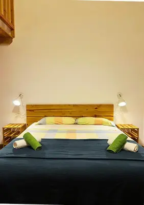 Cama o camas de una habitación en Casa con vistas al valle - La Sabina