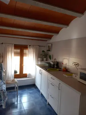 Una cocina o zona de cocina en Cal Manyo