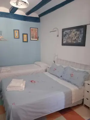 Cama o camas de una habitación en Cal Manyo