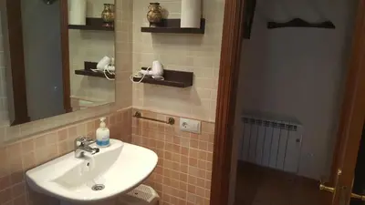 Un baño de Casa Sampietro